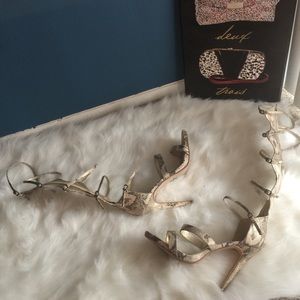 Snake gladiator heels