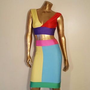 Color blocc 2 piece