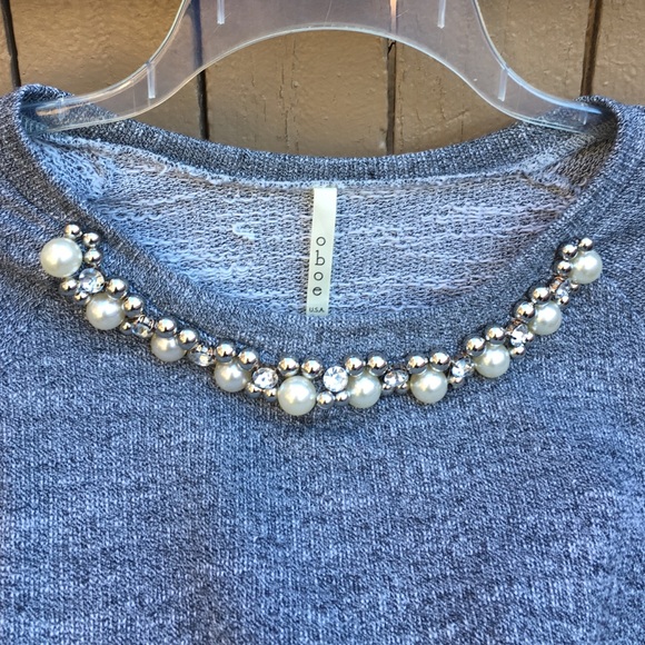 Embellished sweatshirt - Picture 2 of 4