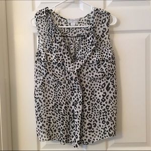 Leopard Print Blouse