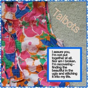 Talbots summer shirt
