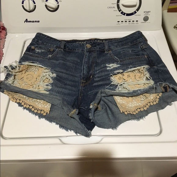 High Rise Festivals Dark Wash with Accent Pockets