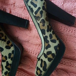 Calvin Klein Calf Hair Pumps