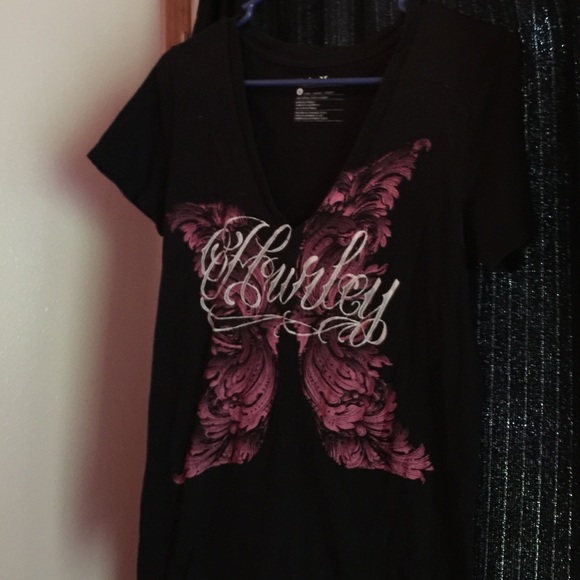 Black v neck
