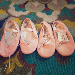 Girls ballet shoes size 9 and 10