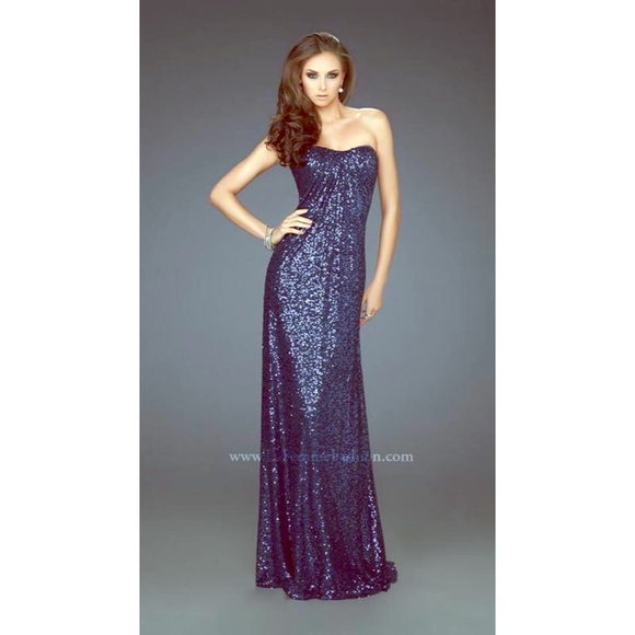 BRAND NEW WITH TAGS never been worn La Femme gown