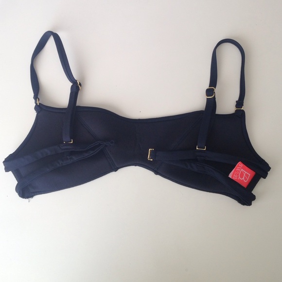 B Swim black bikini top