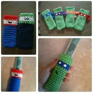 Crochet popsicle covers