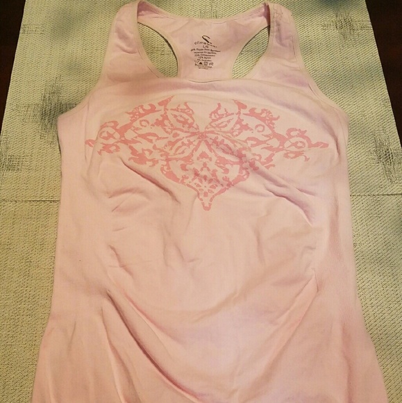 Climawear built in bra tank top