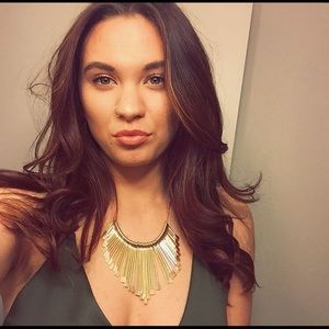 Gold Statement necklace