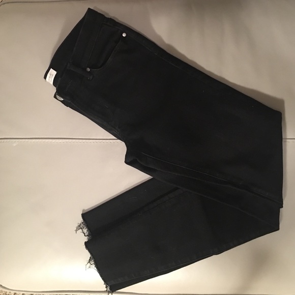 Banana republic black skinny ankle