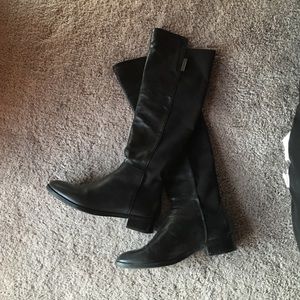 Vince Camuto knee high black boots