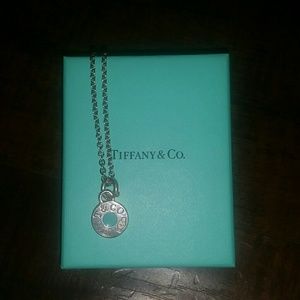 Tiffany Blue Charm pendant with clasp and chain