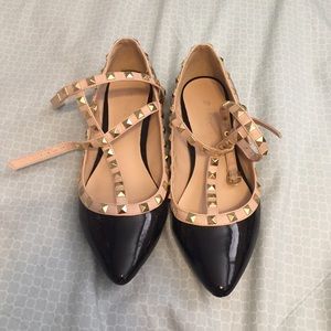 Studded flats