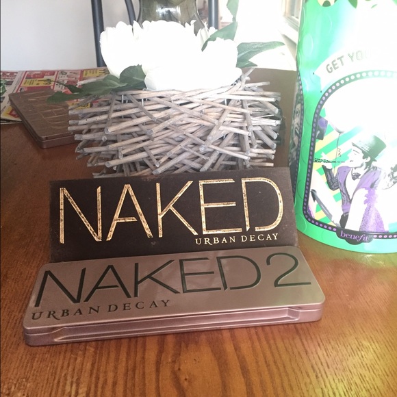 👁👁 URBAN DECAY NAKED 1 & 2!!! With brushes!