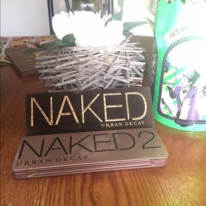 👁👁 URBAN DECAY NAKED 1 & 2!!! With brushes!