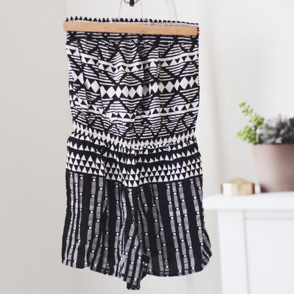 Aztec Tube Romper