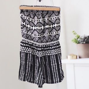 Aztec Tube Romper