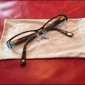 These are BLACK Dior  glasses.