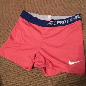 Bubble gum pink spandex nike