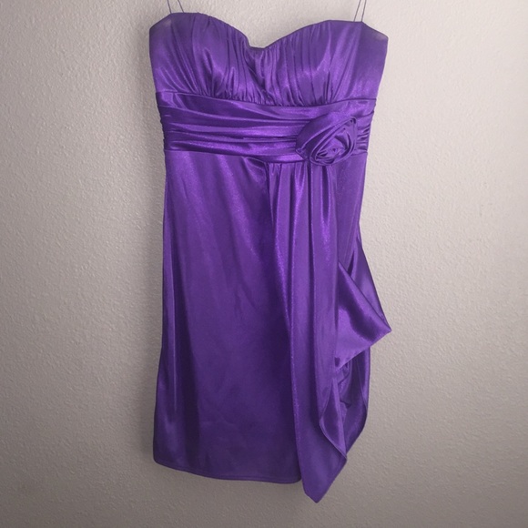 Purple Homecoming Dress