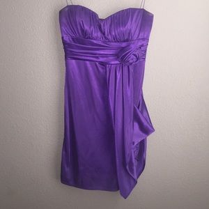 Purple Homecoming Dress