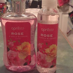 Brand new never used shower gel and body spray