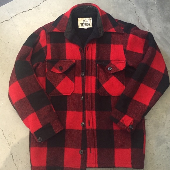 Woolrich plaid jacket