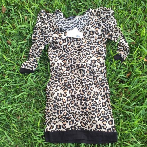NWT Leopard Dress
