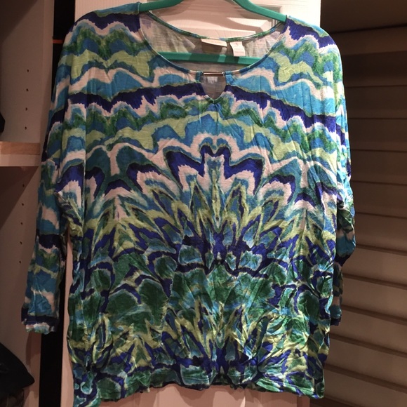 Chico's dolman style top size 3