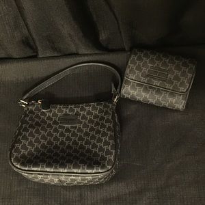 Tommy Hilfinger sachel and matching wallet