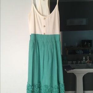 Francesca's sundress.