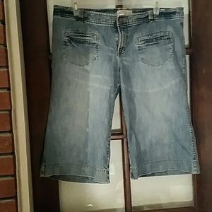 Old Navy Wide Leg Capris size 20