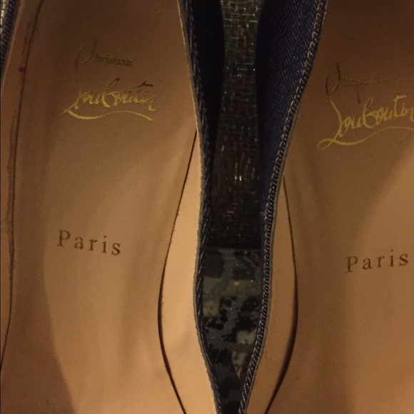 Denim Christian Louboutin So Kate - Picture 4 of 4