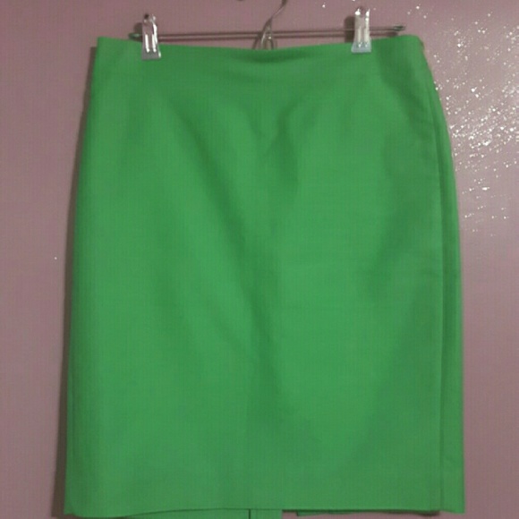 Succulent Green J Crew No. 2 Pencil Skirt