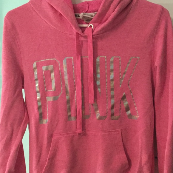 Pink hoodie