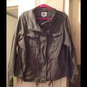 Olive Military Jacket