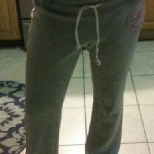 American Eagle Heather Gray Sweatpants