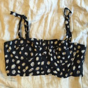 Forever 21 daisy crop top