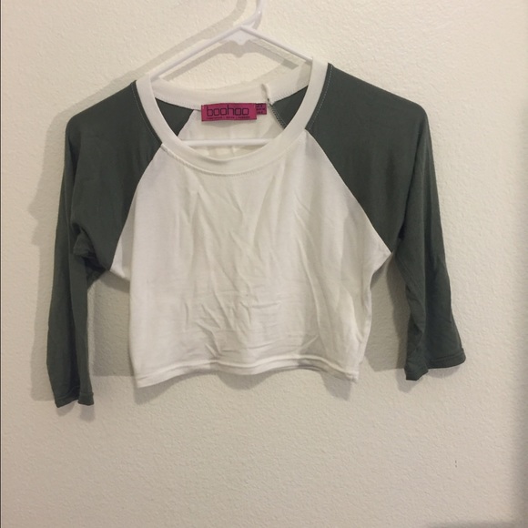 Army green Base Ball Tee