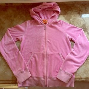 Juicy Couture pink track jacket. Size small