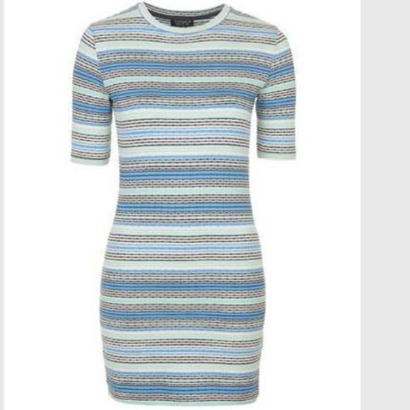 Topshop striped dress