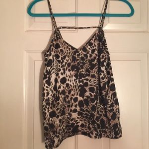 Animal print top
