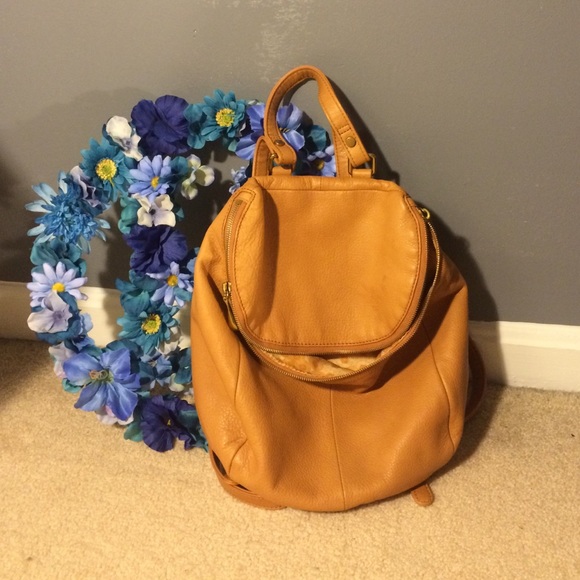 HOBO brand leather backpack/purse