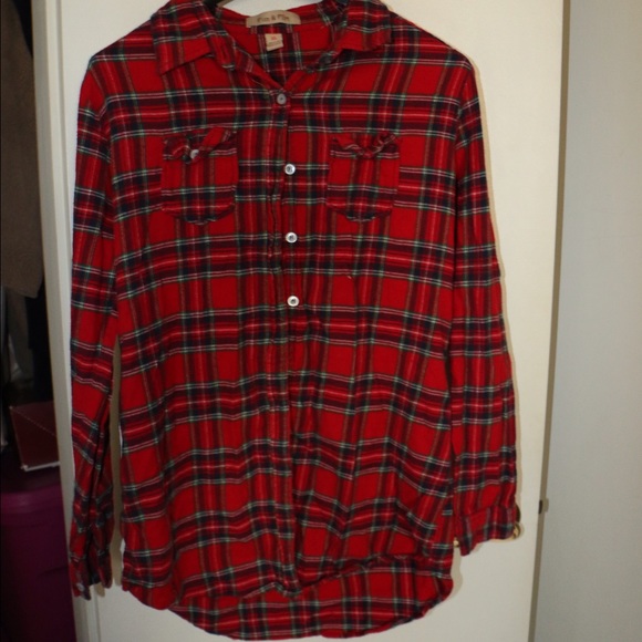Long Sleeved Flannel