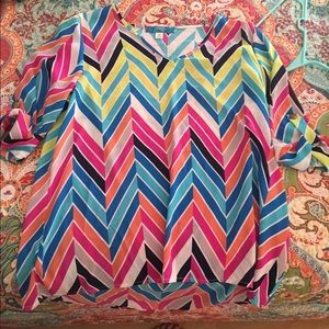 Cute quarter link blouse