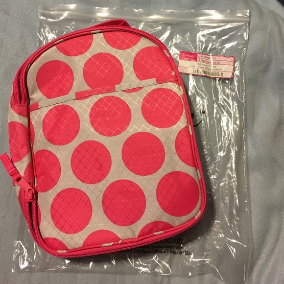 Coral dot lunch thermal by Thirty-One