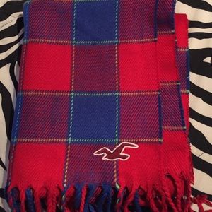 Plaid hollister scarf