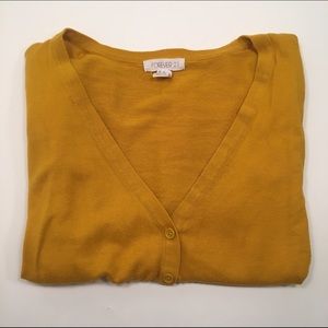 Mustard Cardigan