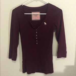 Maroon Henley